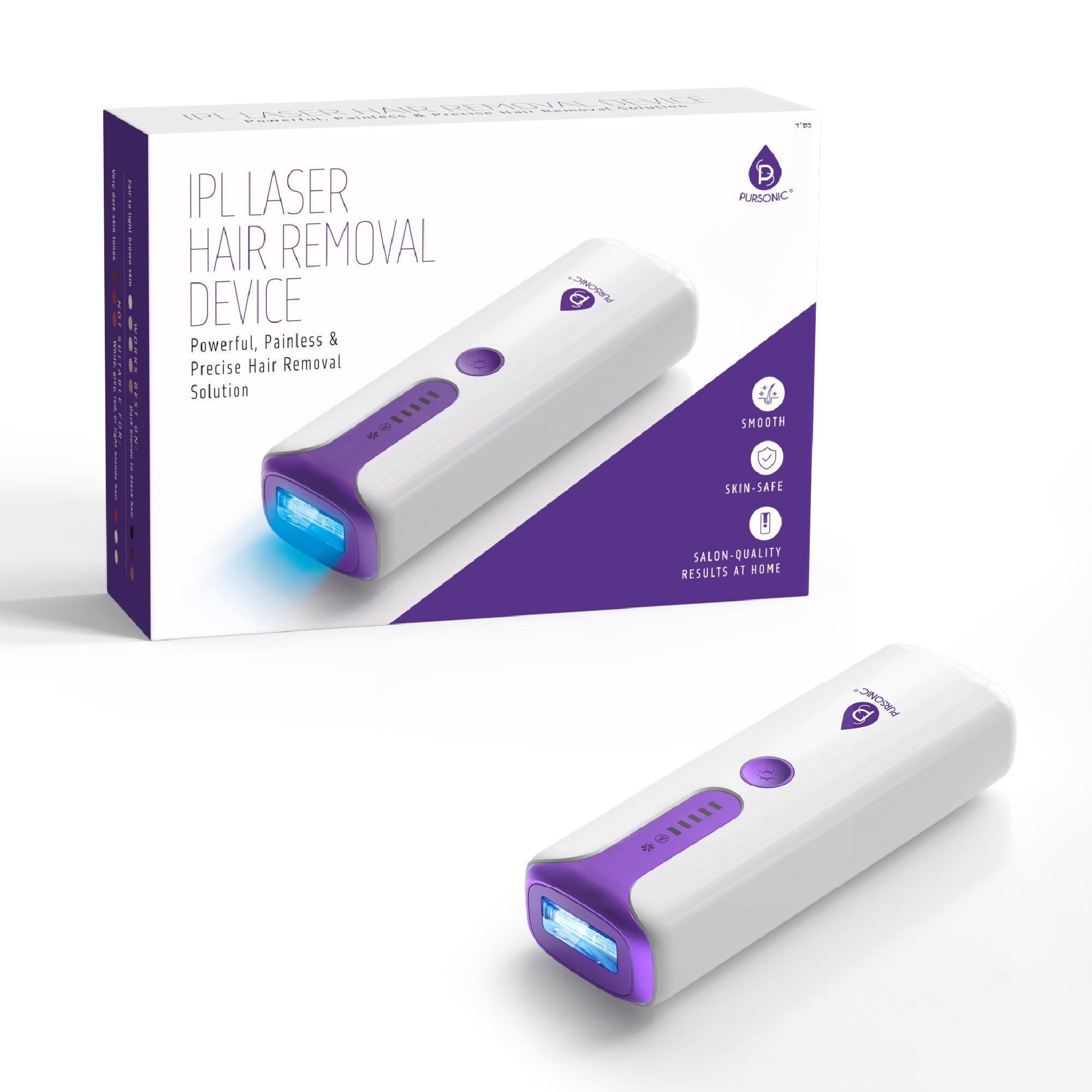 IPL Laser Device & Painless Shaver: Your Ultimate At-Home Hair Removal Duo